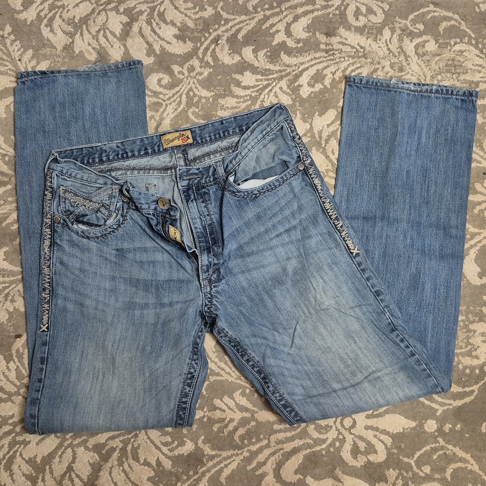Wrangler 20X STYLE 42 Vintage Boot Cut Jeans - Picture 4 of 6
